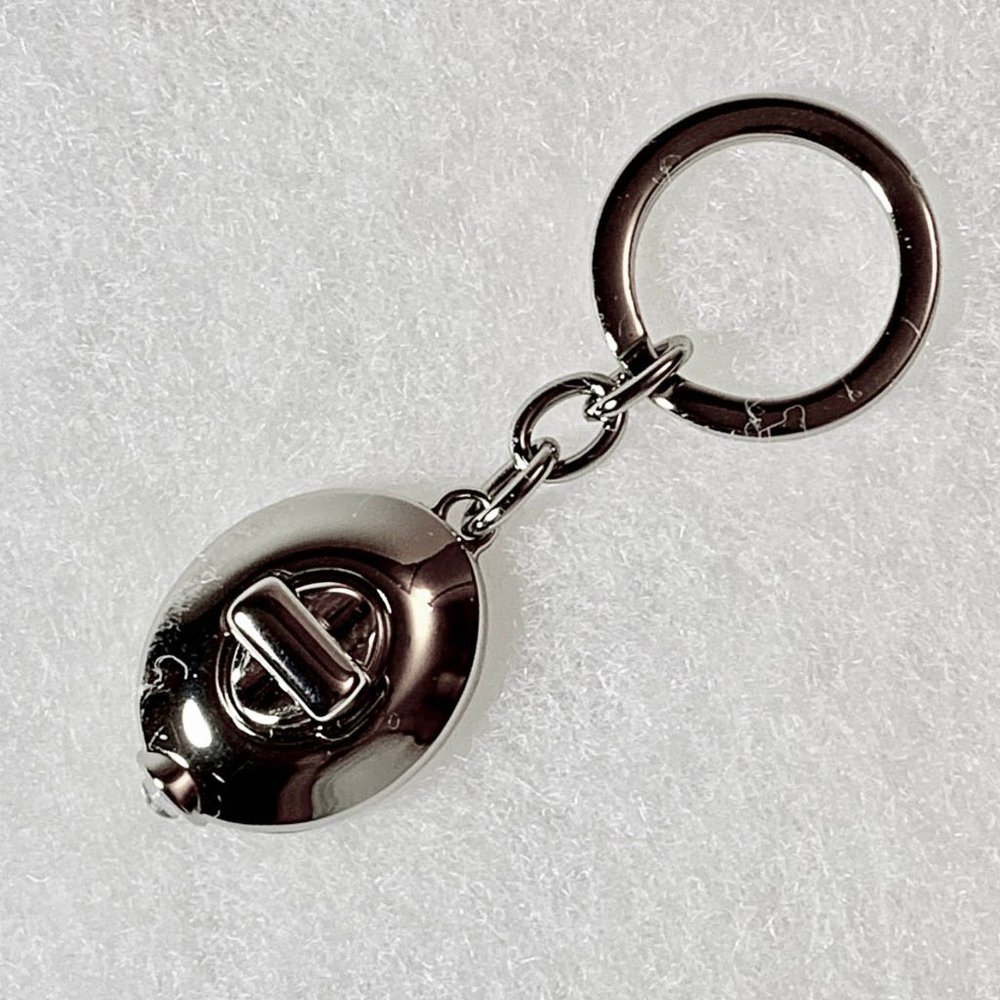 Coach Turnlock Flashlight Keyfob